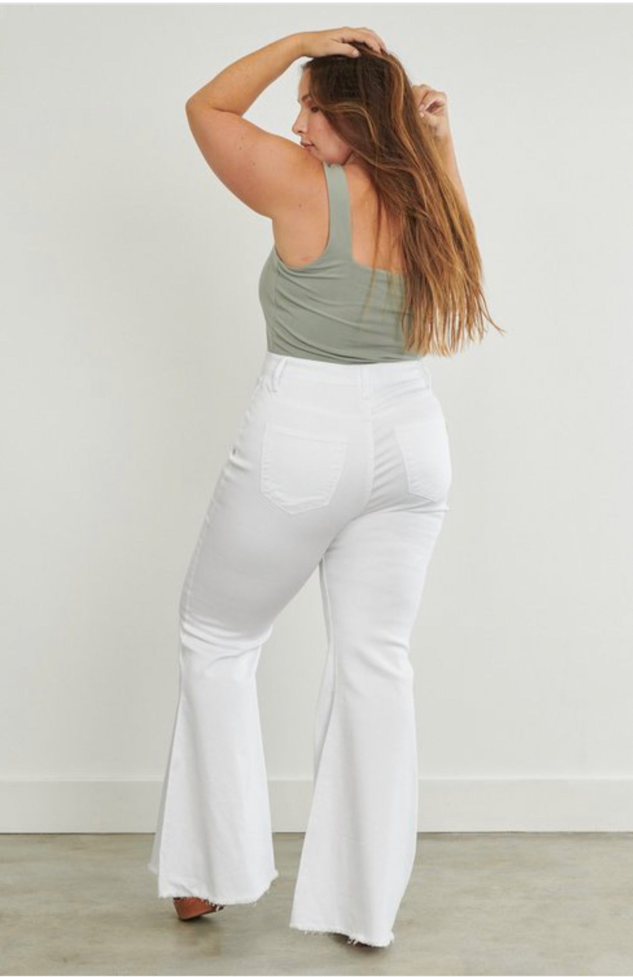 The ROCKERR Flared Jeans - Curvy Queens Boutique